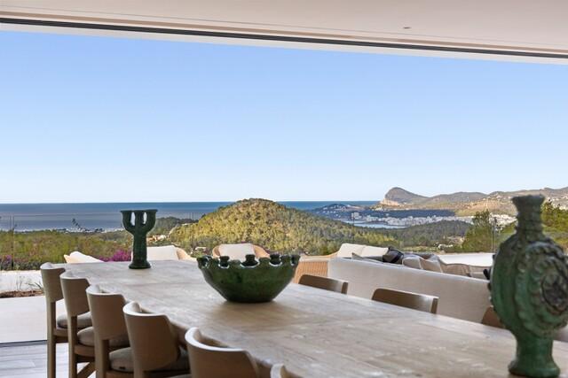 Contemporary Villa with Sea & Valley Views for Sale in San Agustín, Ibiza