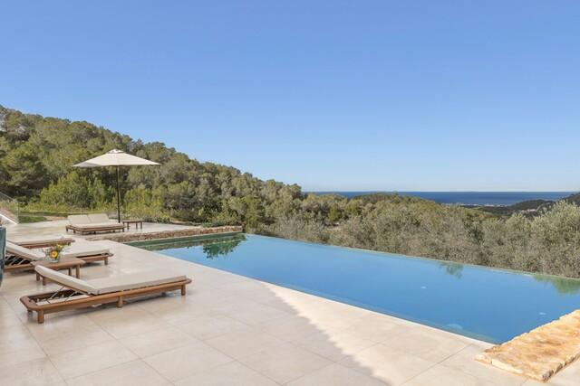Contemporary Villa with Sea & Valley Views for Sale in San Agustín, Ibiza