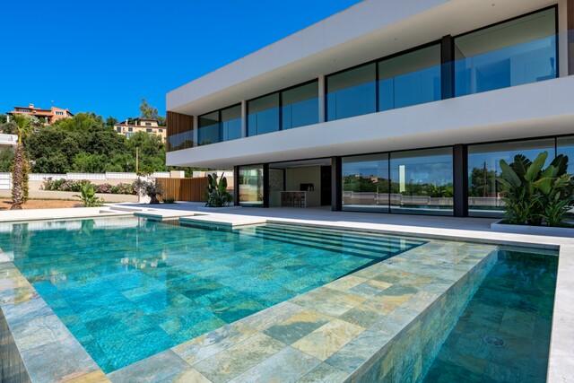 Moderne Villa in ruhiger Lage kaufen nahe Bunyola, West-Mallorca