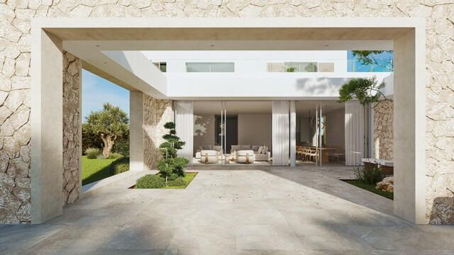 Villa contemporánea de nueva construcción en venta en Sol de Mallorca, al suroeste de Mallorca