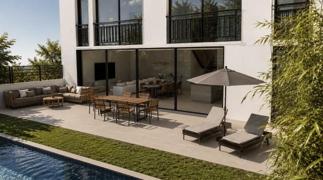 Casa adosada de lujo contemporánea con piscina en venta en Sa Cabaneta, Mallorca Suroeste