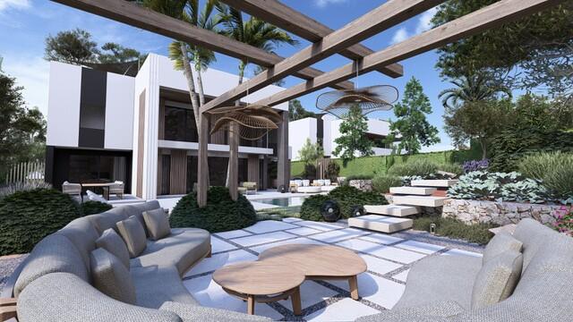 Villa Costera Contemporánea en Venta Cerca de Cala Nova Beach, Ibiza