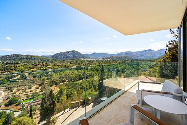 Contemporary villa with ETV license and breathtaking views for sale in Pollensa, Mallorca