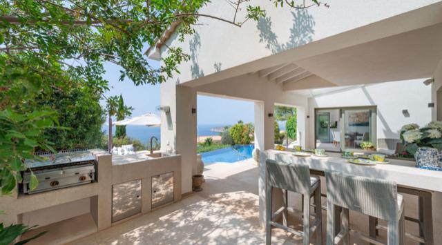 Villa de lujo con vistas excepcionales en venta en Santa Ponsa, suroeste de Mallorca