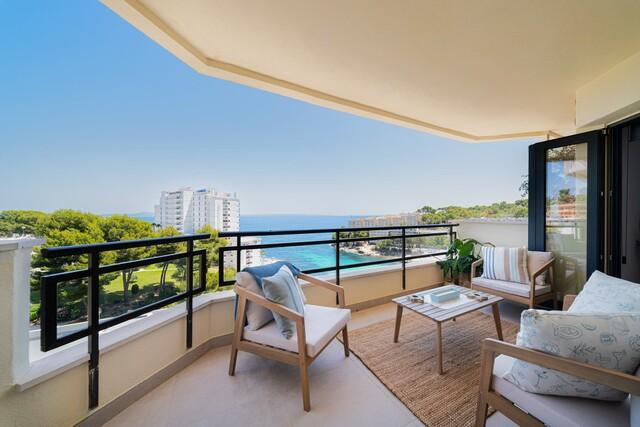 Penthouse mit Strandzugang kaufen in Cala Vinyes, Südwest-Mallorca