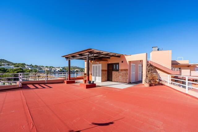 Sea view penthouse to renovate for sale in Santa Ponsa, Southwest Mallorca