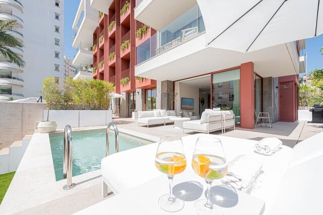 Ground floor apartment with private pool for sale in Palma, Mallorca