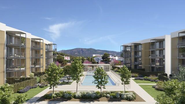 Moderno apartamento en venta en una exclusiva urbanización en Palmanova, Mallorca