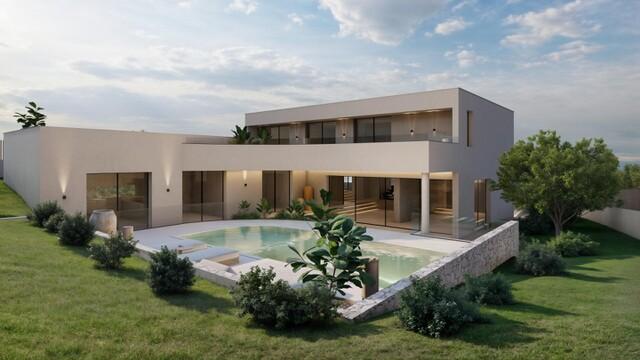 Urban plot with licence for luxury villa in Nova Santa Ponsa, Mallorca
