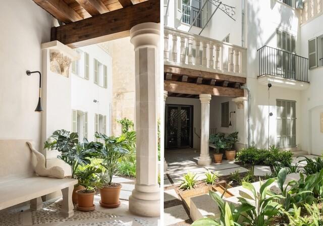 Chic Renovated Apartment in Historic Palau Peña, Palma Old Town, Mallorca