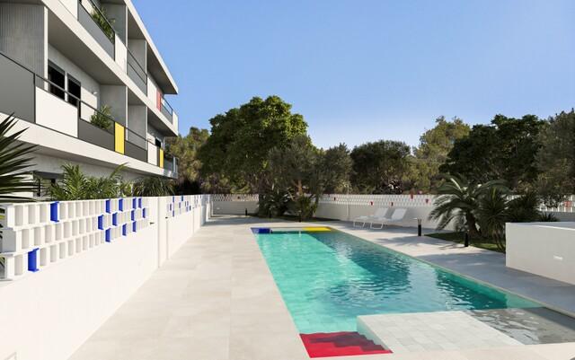 Wohnung in neuer Anlage zum Verkauf in Sant Antoni de Portmany, Ibiza