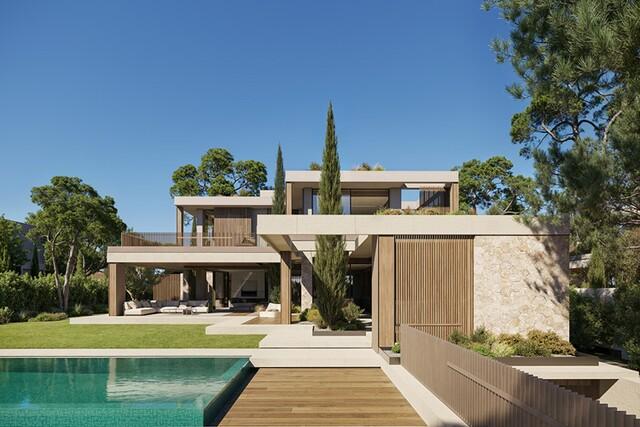 Exclusive newly built villa for sale in Cala Vinyes, Southwest Mallorca