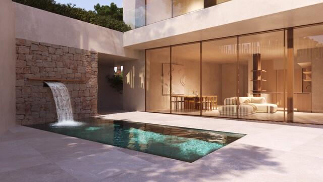 Villa de diseño con cinco suites en venta en Can Furnet, Este de Ibiza