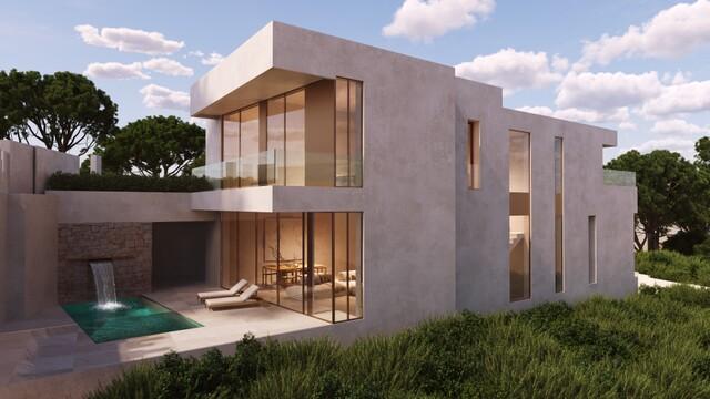 Villa de diseño con cinco suites en venta en Can Furnet, Este de Ibiza