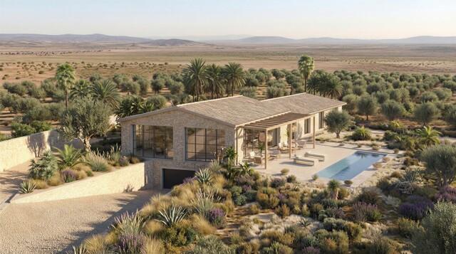 Parcela con proyecto de villa en venta en Llubí, Mallorca