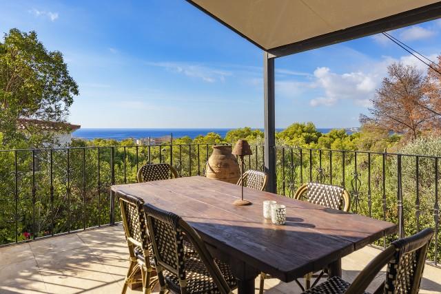 Villa con vistas al mar en venta en Costa D´en Blanes, Mallorca 