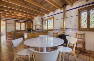 Dining and kitchen