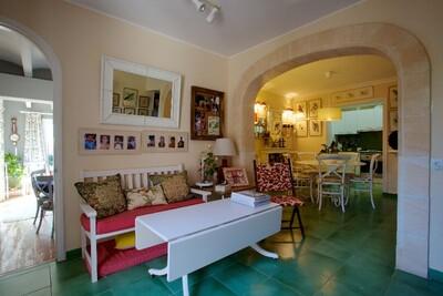 Dining room and kitchen