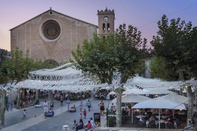 Pollensa Main Sqaure Evening