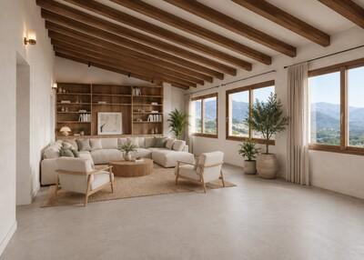 Render salon planta dos