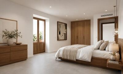 Render dormitorio terraza