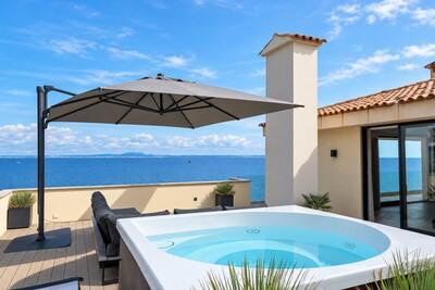 Roof Terrace (5) - sunny open parasol.jpg