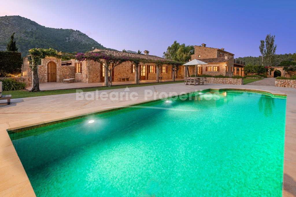 Exceptional country estate with guest houses for sale near Pollensa, Mallorca