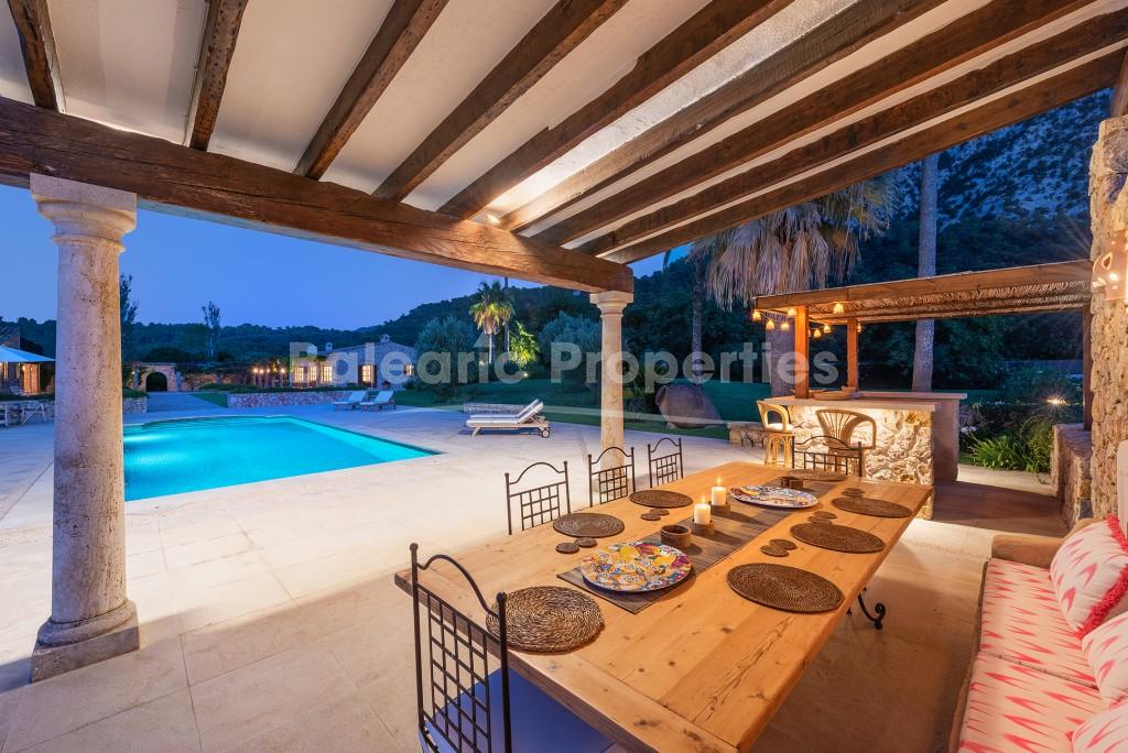 Excepcional finca a la venta cerca de Pollensa, Mallorca