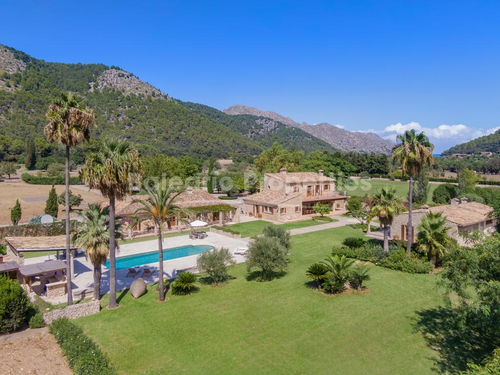 Exceptional country estate with guest houses for sale near Pollensa, Mallorca