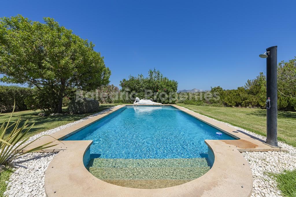 Fantastic country house for sale between Alcudia and Pollensa, Mallorca 