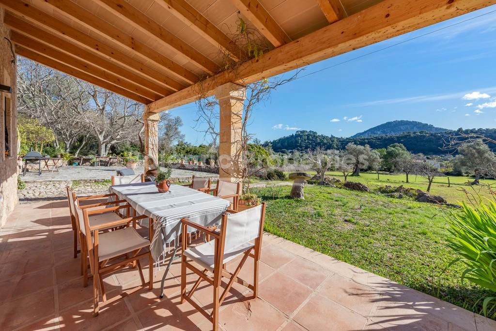 Country finca with fantastic views for sale in Pollensa, North Mallorca