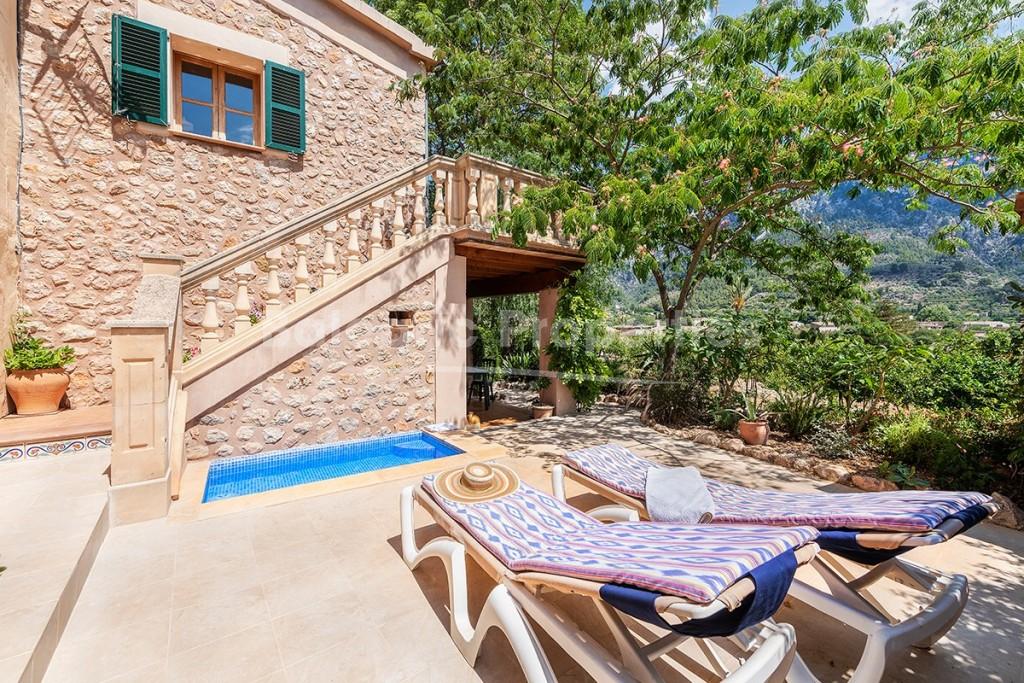 Charming stone built four bedroom villa for sale in Soller, Mallorca
