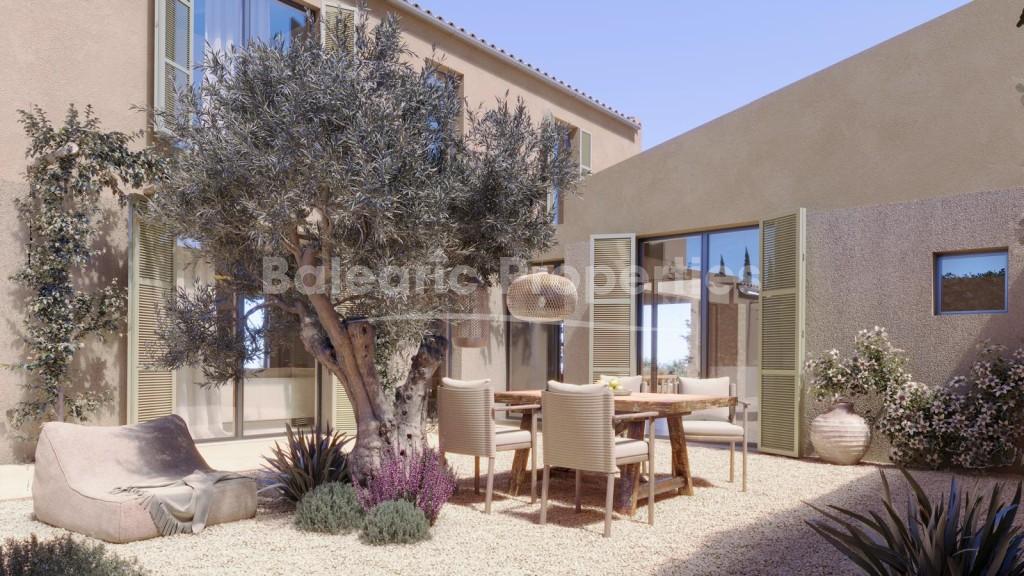 Wunderschöne rustikale Finca mit Meer- und Bergblick kaufen in der Nähe der Sportakademie Rafa Nadal