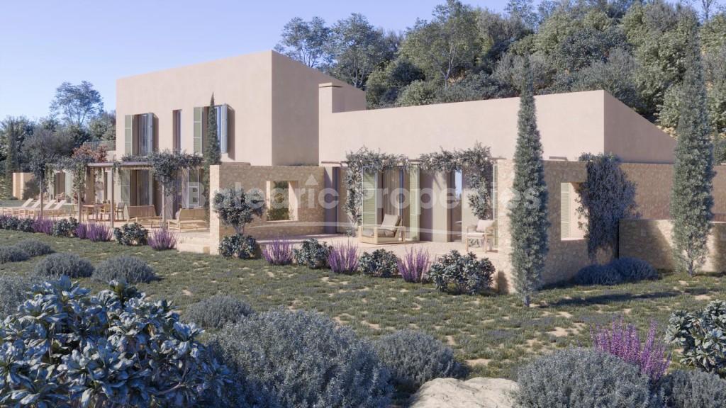 Wunderschöne rustikale Finca mit Meer- und Bergblick kaufen in der Nähe der Sportakademie Rafa Nadal