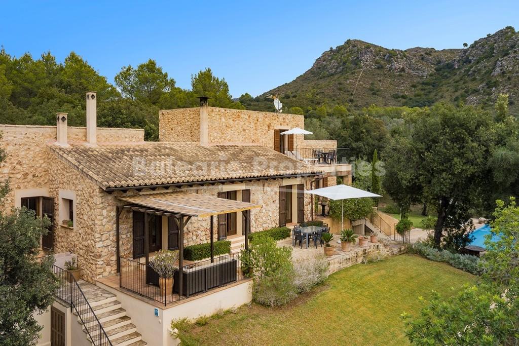 Three bedroom country finca with holiday rental license for sale near Artá, Mallorca