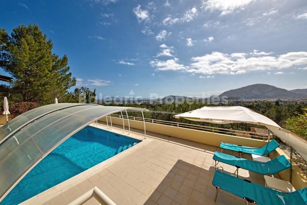 Exclusive villa with incredible views for sale in Pollensa, Mallorca
