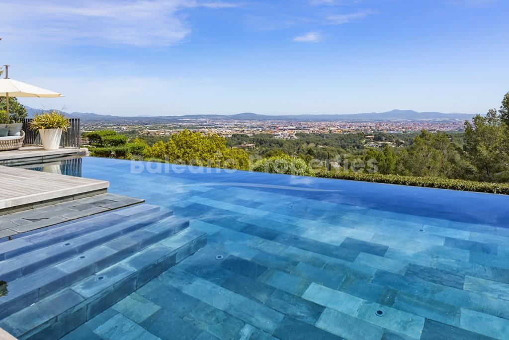 Magnífica villa de lujo con vistas al mar en venta, Son Vida, Palma, Mallorca