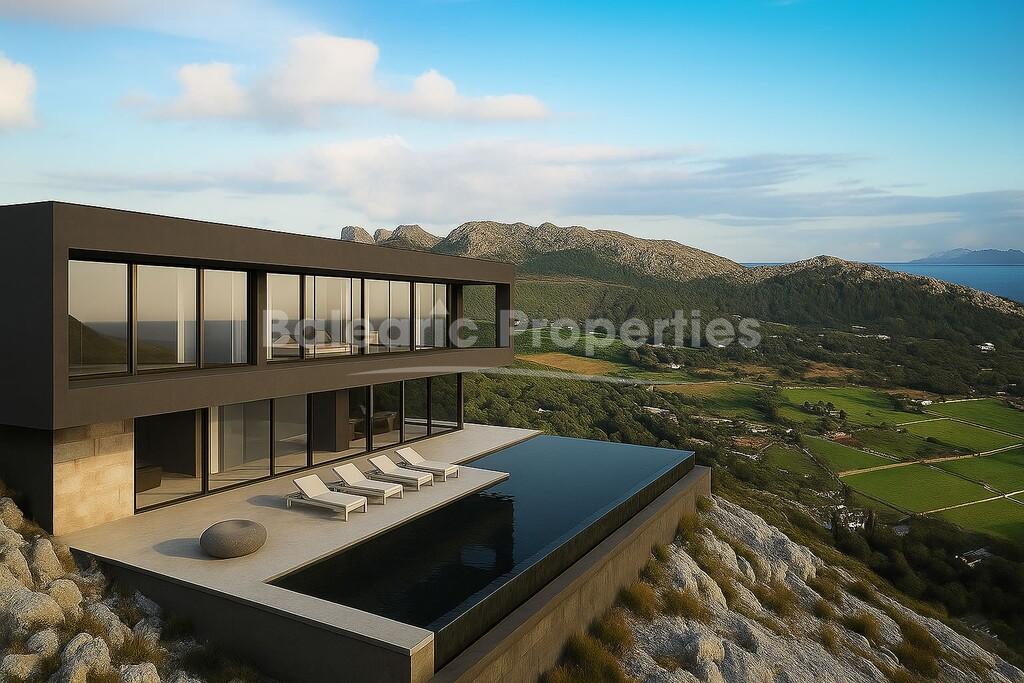 Exceptional Investment Opportunity: Prime 1,200 m² Plot with Panoramic Sea Views in La Font, Pollensa