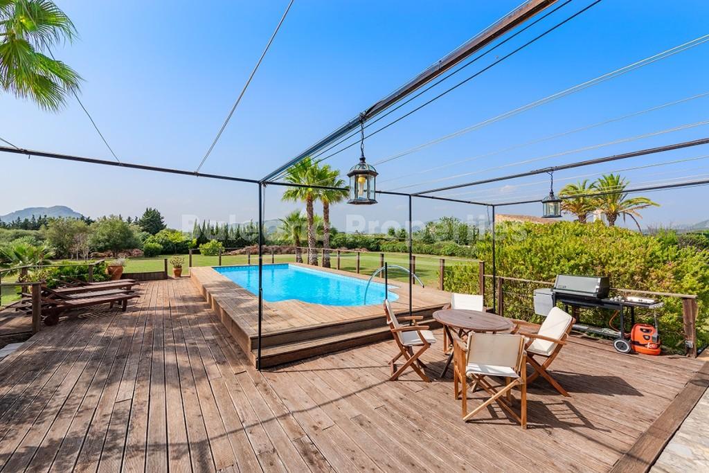 Outstanding contemporary country home for sale in Pollensa, Mallorca