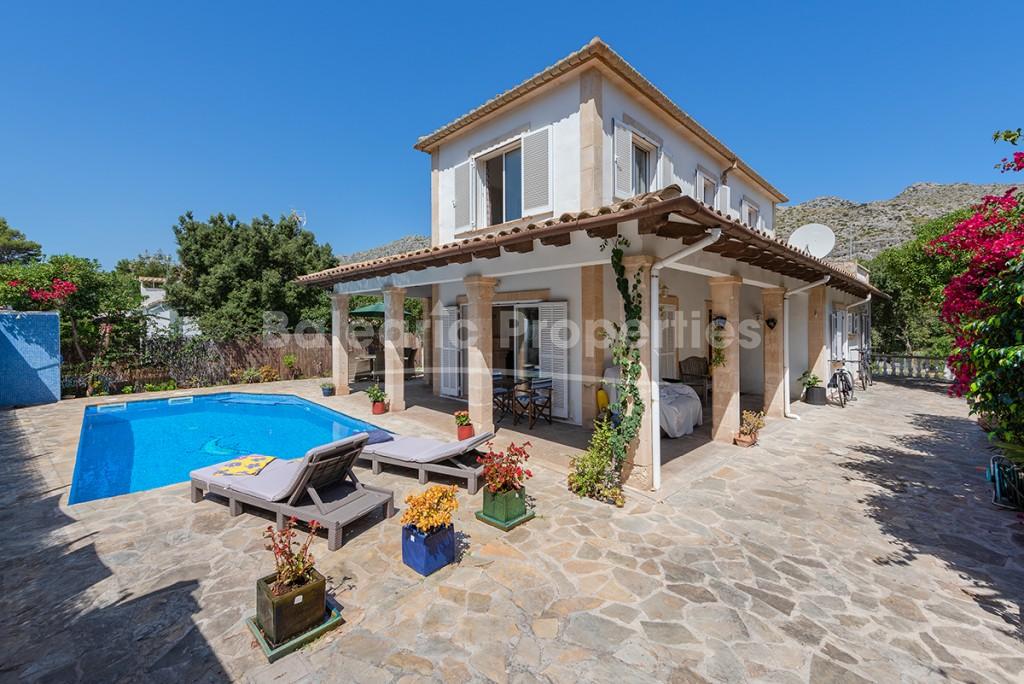 Super villa for sale close to the beach in Cala San Vicente, Mallorca