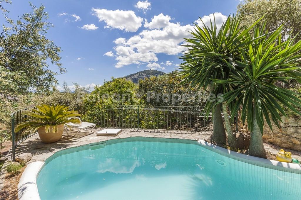Unique town house with pool for sale in the heart of Pollensa, Mallorca