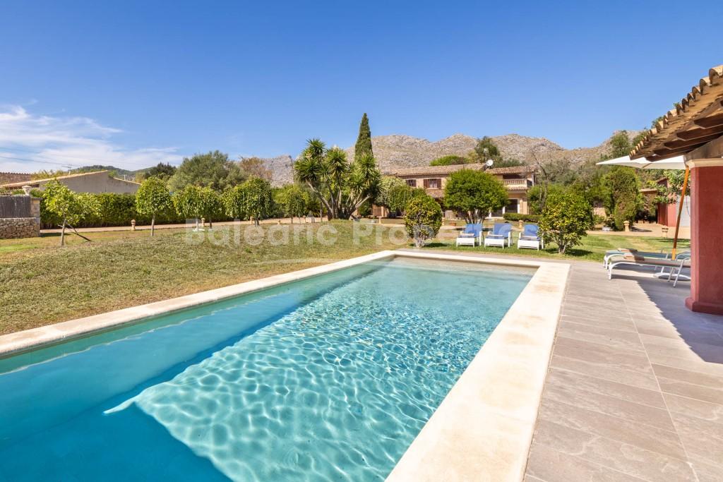 Country property with holiday license and good rental income for sale in Pollensa, Mallorca