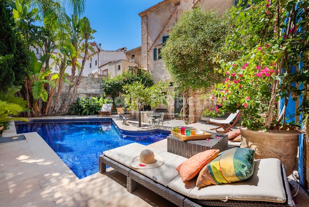 Town house converted into an architectural jewel for sale, Pollensa, Mallorca