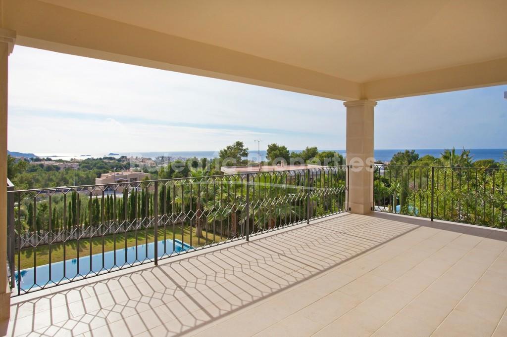 Fantastic villa with large pool and sea views for sale in Santa Ponsa, Mallorca
