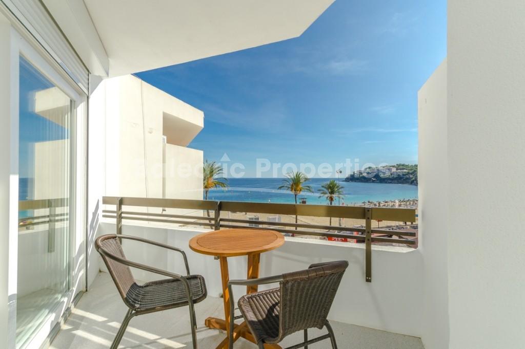 Beautiful apartment located in front of the sandy beach in Magaluf, Mallorca