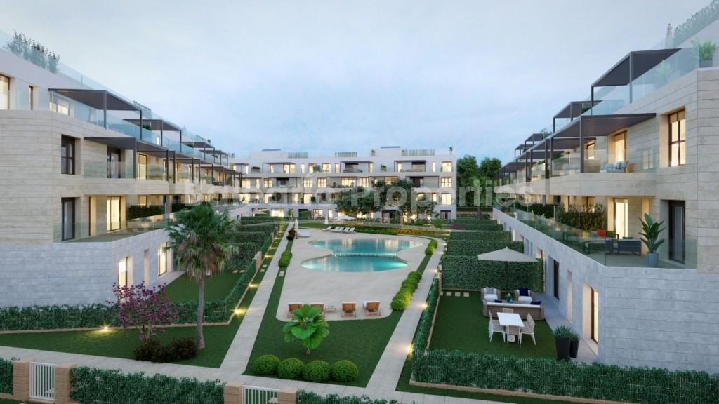 Apartments for sale in the residential development of Santa Ponsa, Mallorca