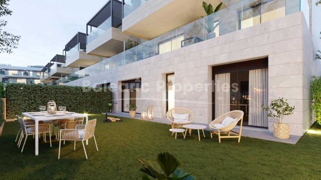 Apartment with private garden for sale in Santa Ponsa, Mallorca