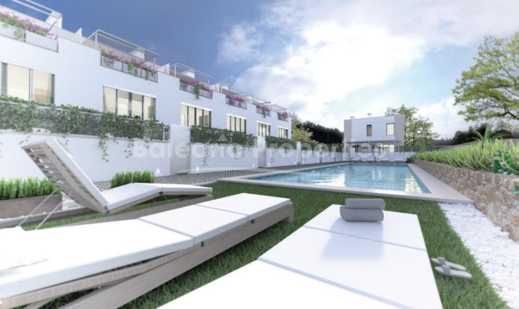 Modern, brand new townhouses for sale in Puerto de Andratx, Mallorca