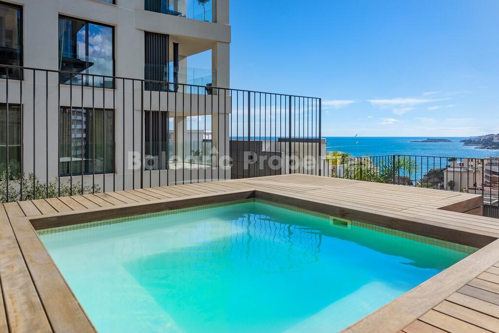 Modern and luxurious Beletage with private pool for sale near Palma, Mallorca