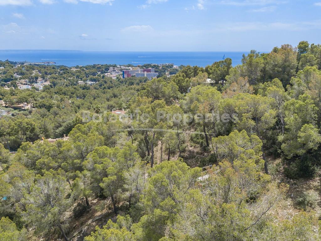 Modern villa for sale in the exclusive residential area of Costa D´en Blanes, Mallorca